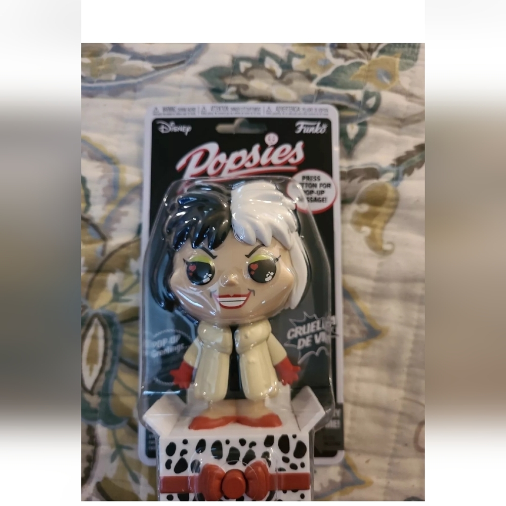 Mother's Day Funko Popsies Cruella De Vil 101 Dalmatians Animated Movie Disney